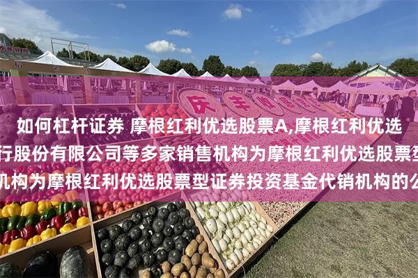 如何杠杆证券 摩根红利优选股票A,摩根红利优选股票C: 关于新增中信银行股份有限公司等多家销售机构为摩根红利优选股票型证券投资基金代销机构的公告